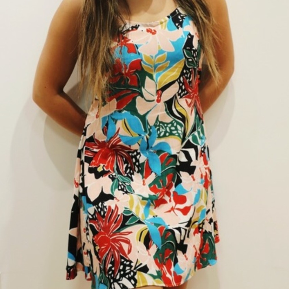 Floral Cami Midi Dress